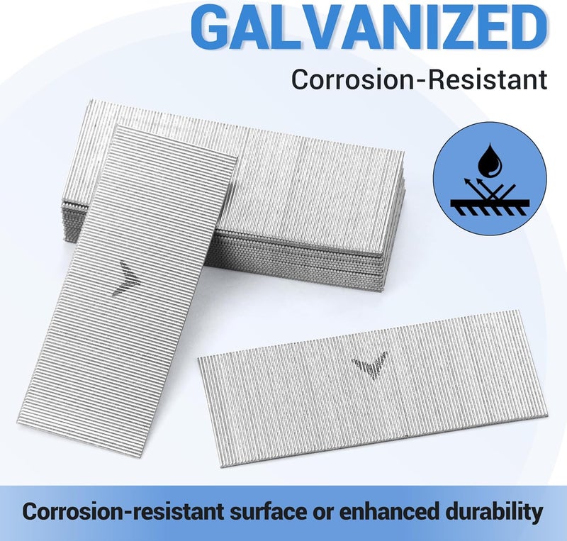 Meite 23 Gauge Pin Nails, 1-3/16 Inch Micro Headless Pins - Galvanized 23GA Pins Nails for Nail Gun, Ideal for Fine Woodworking and Trim Work (2,000 Counts) - Image 3